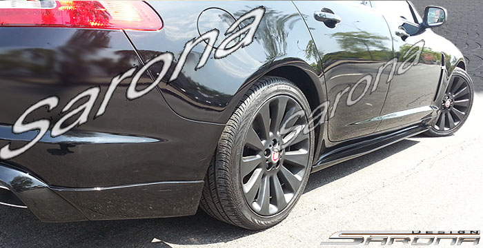 Custom Jaguar XF  Sedan Side Skirts (2009 - 2011) - $550.00 (Part #JG-004-SS)